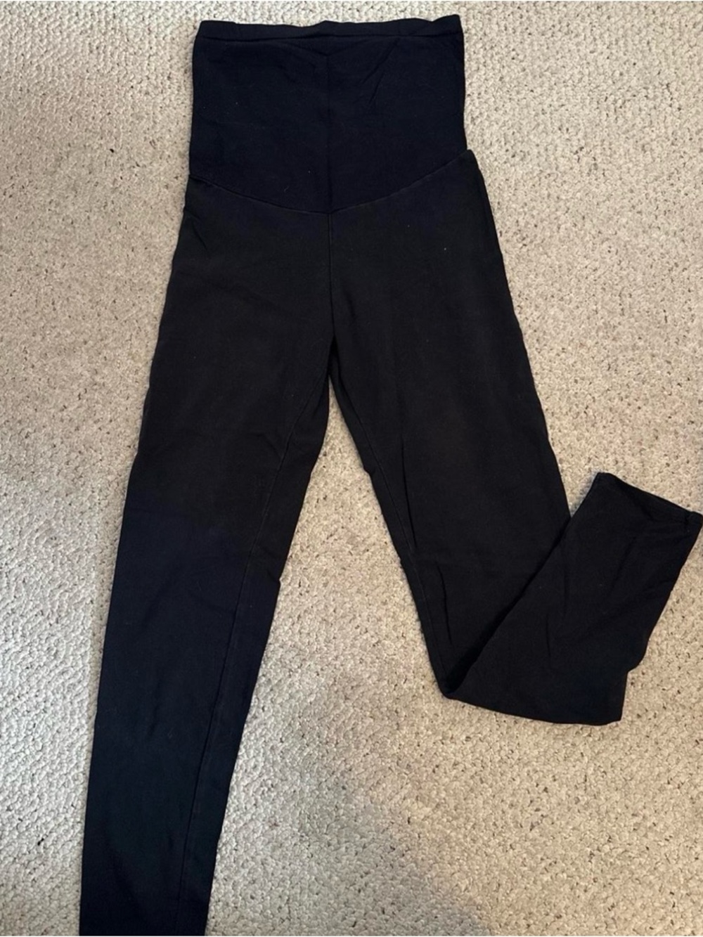 Motherhood Maternity Black High-Rise Support Leggings